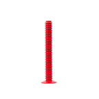 Mattie Tall Spiral Taper Candle Holder - 13" - Red - Avail 11/21