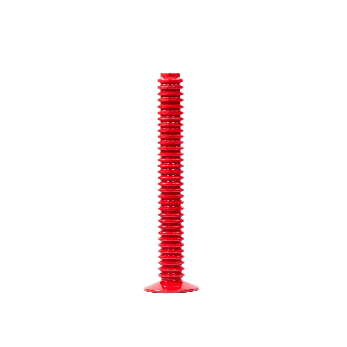 Mattie Tall Spiral Taper Candle Holder - 13" - Red - Avail 11/21