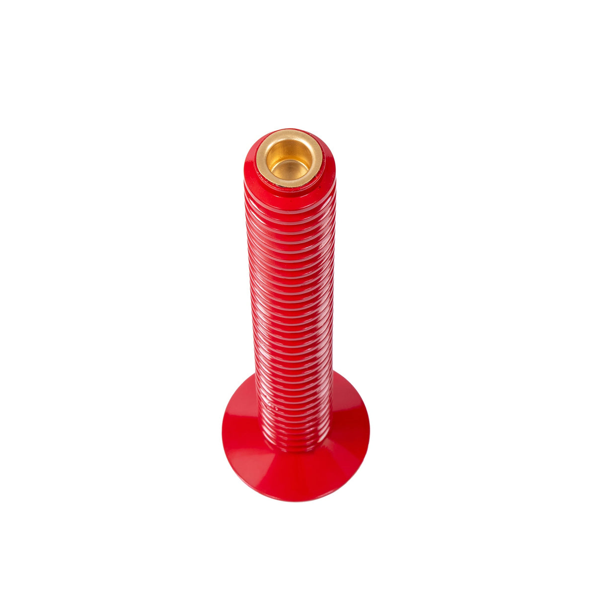 Mattie Tall Spiral Taper Candle Holder - 13" - Red - Avail 11/21