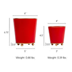 Mattie Round Cachepot Planter