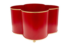 Mattie Quatrefoil Cachepot Planter 6x12 - Seconds FINAL SALE
