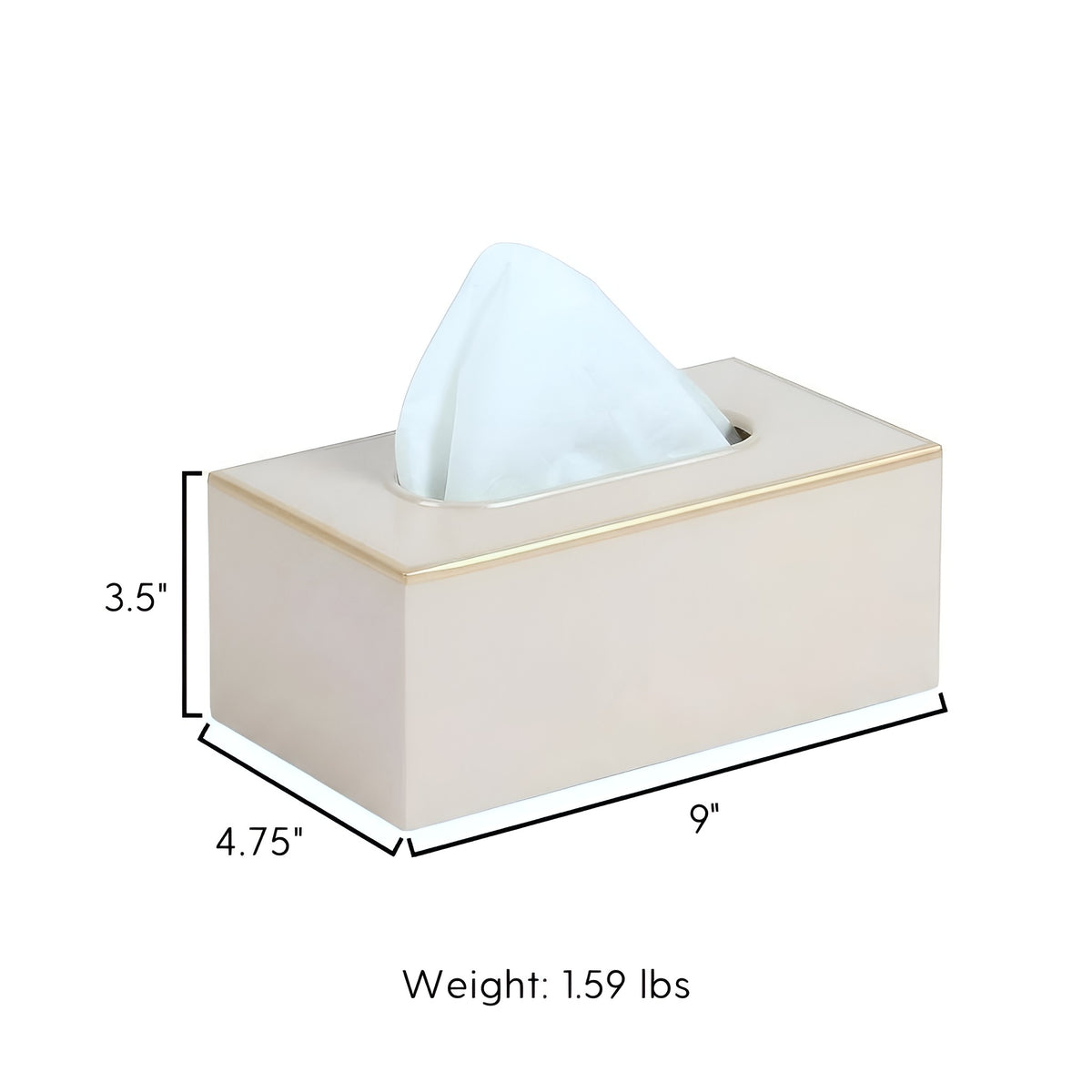 Mattie Rectangular Tissue Box Cover