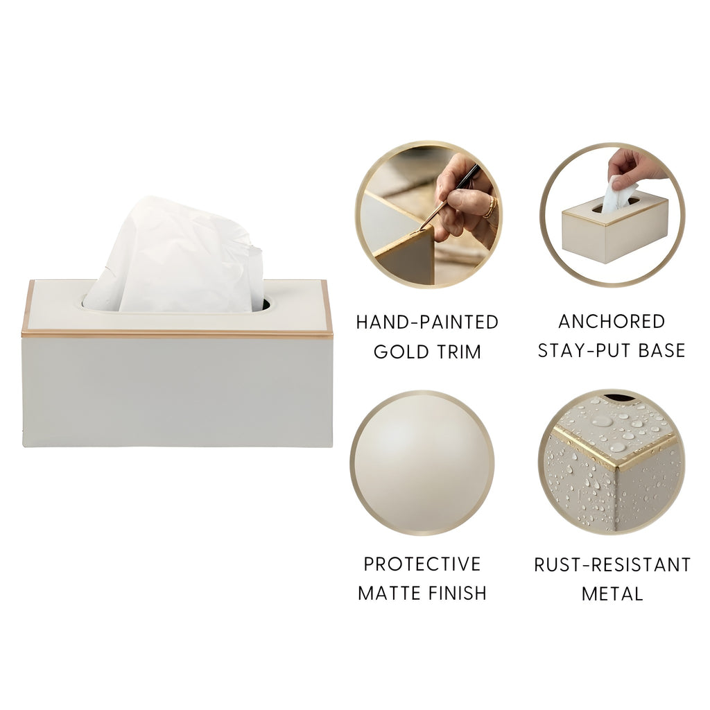 Mattie Rectangular Tissue Box Cover