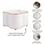 Mattie Quatrefoil Cachepot Planter