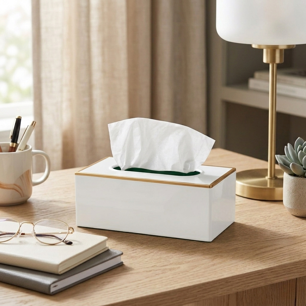 Mattie Rectangular Tissue Box Cover