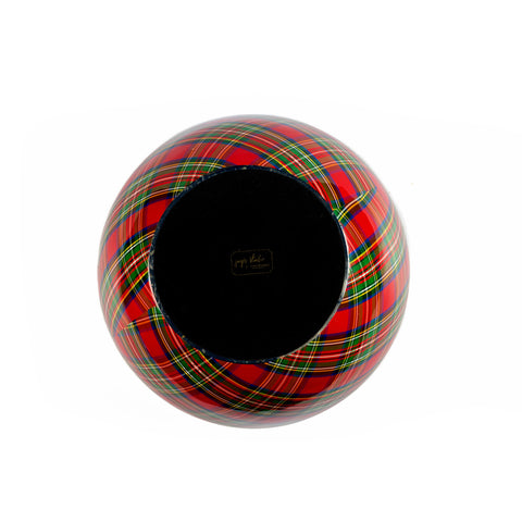 Royal Tartan Enameled Bowl - Large - Avail 11/11