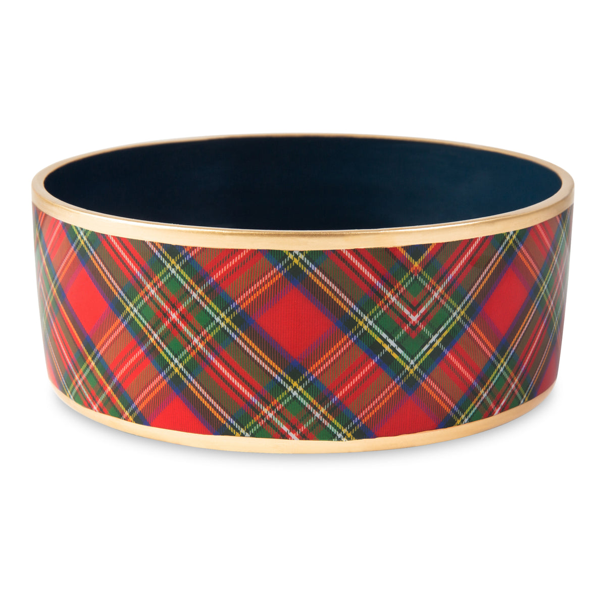 Royal Tartan Pet Bowl - Small - Multi-Color