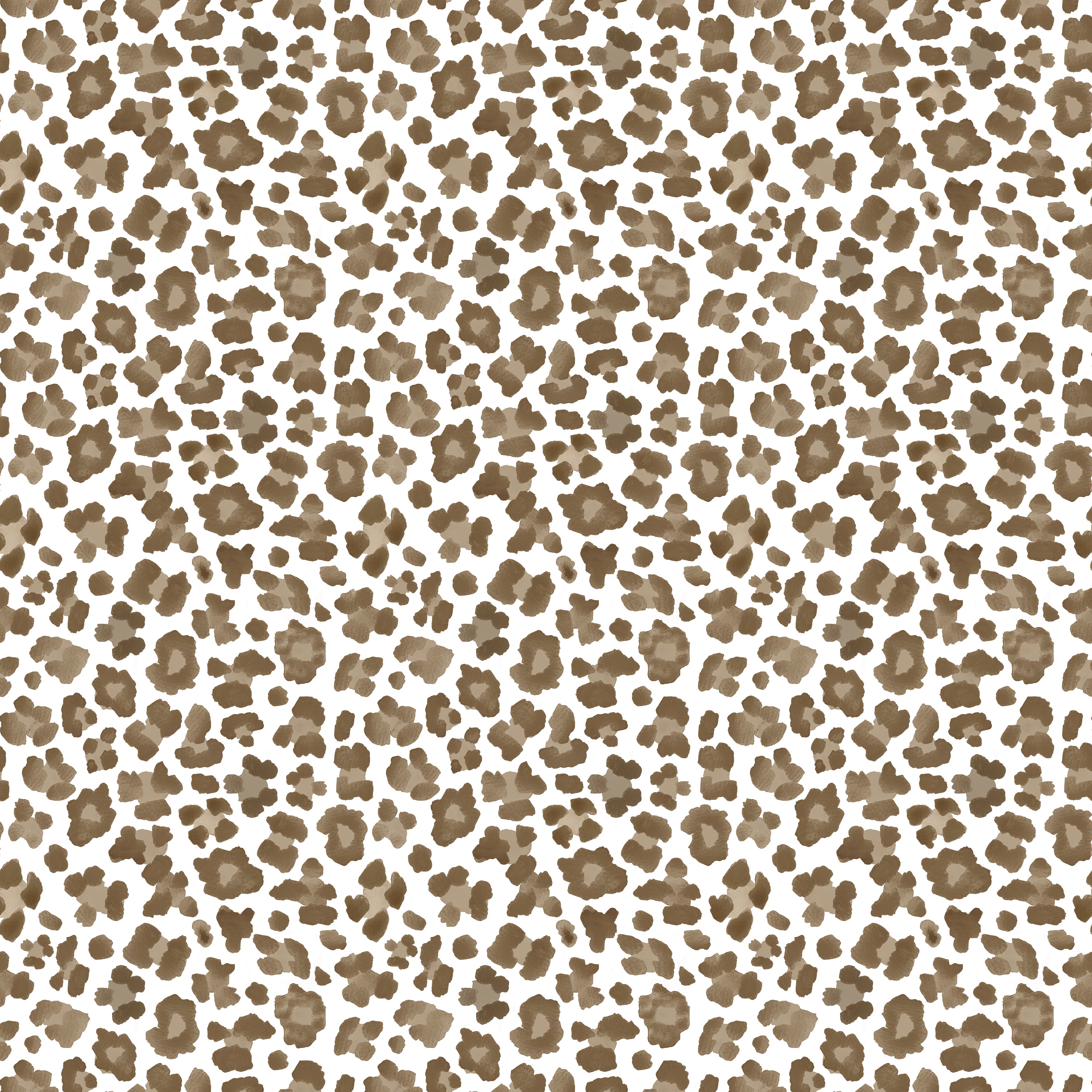Enameled Cream and Brown Rectangular Jaye Serving Tray For Kitchen and Dining - 12 in x 18 in x 2 in - The Cream Leopard Collection - Avail 06/18