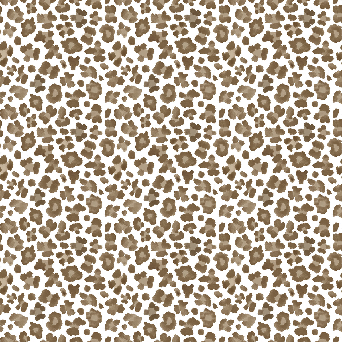 Enameled Cream and Brown Rectangular Jaye Serving Tray For Kitchen and Dining - 12 in x 18 in x 2 in - The Cream Leopard Collection - Avail 06/18