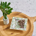 AS - IS - Elsie's Garden Enameled Tori Trinket Tray - Trinket Trays from Jaye's Studio