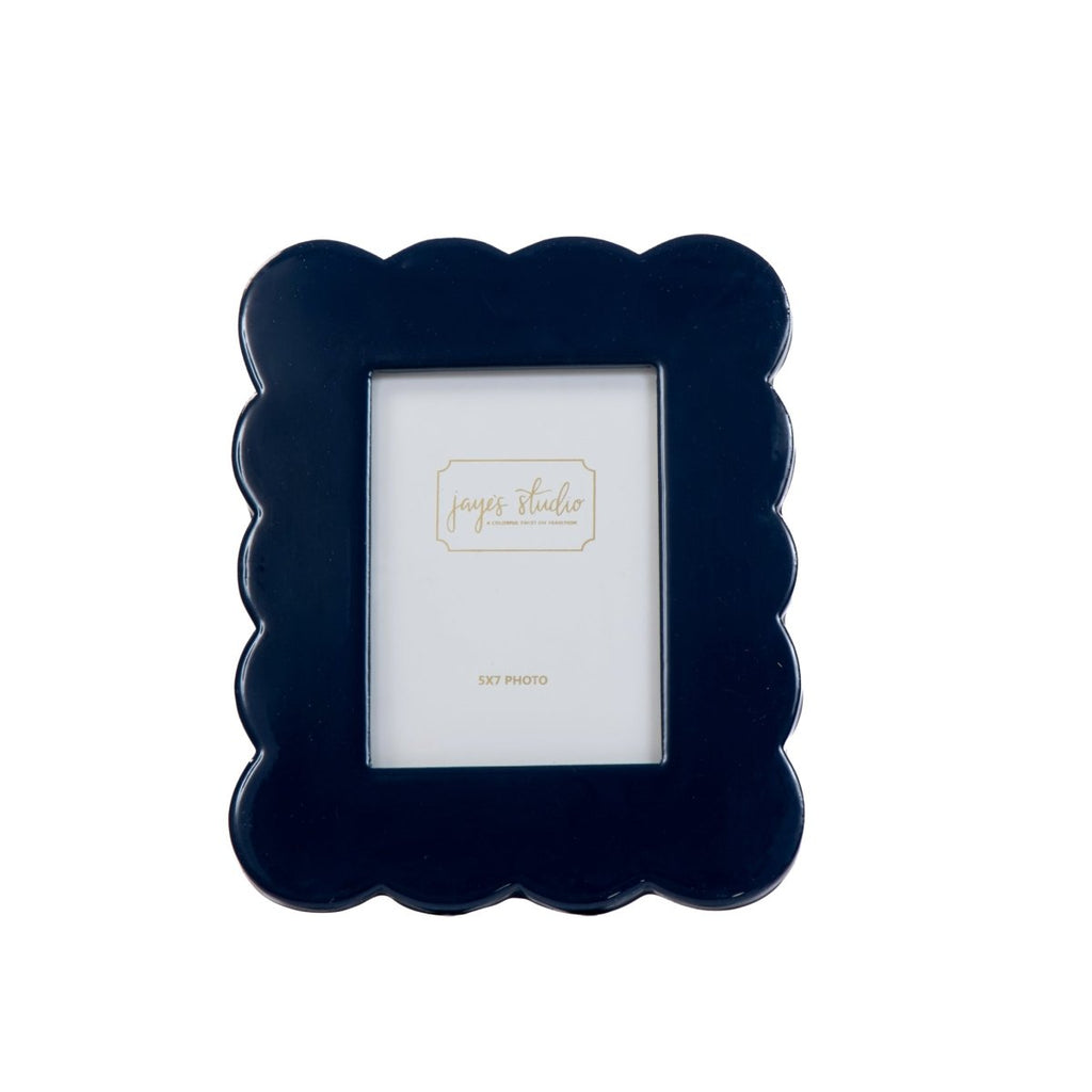 AS - IS - Gracie Scalloped Photo Frame 5x7 - Photo & Picture Frames from Jaye's Studio