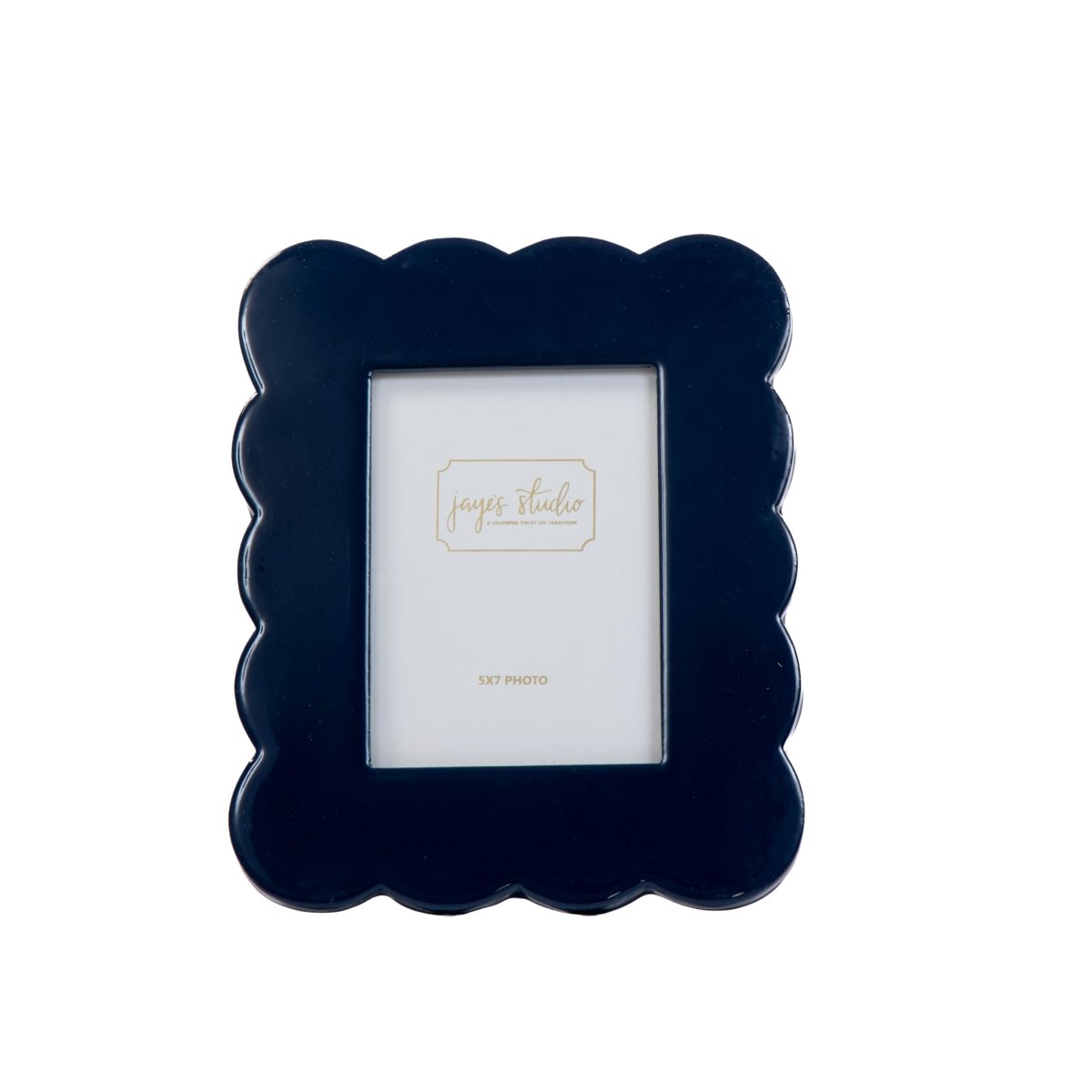 AS - IS - Gracie Scalloped Photo Frame 5x7 - Photo & Picture Frames from Jaye's Studio