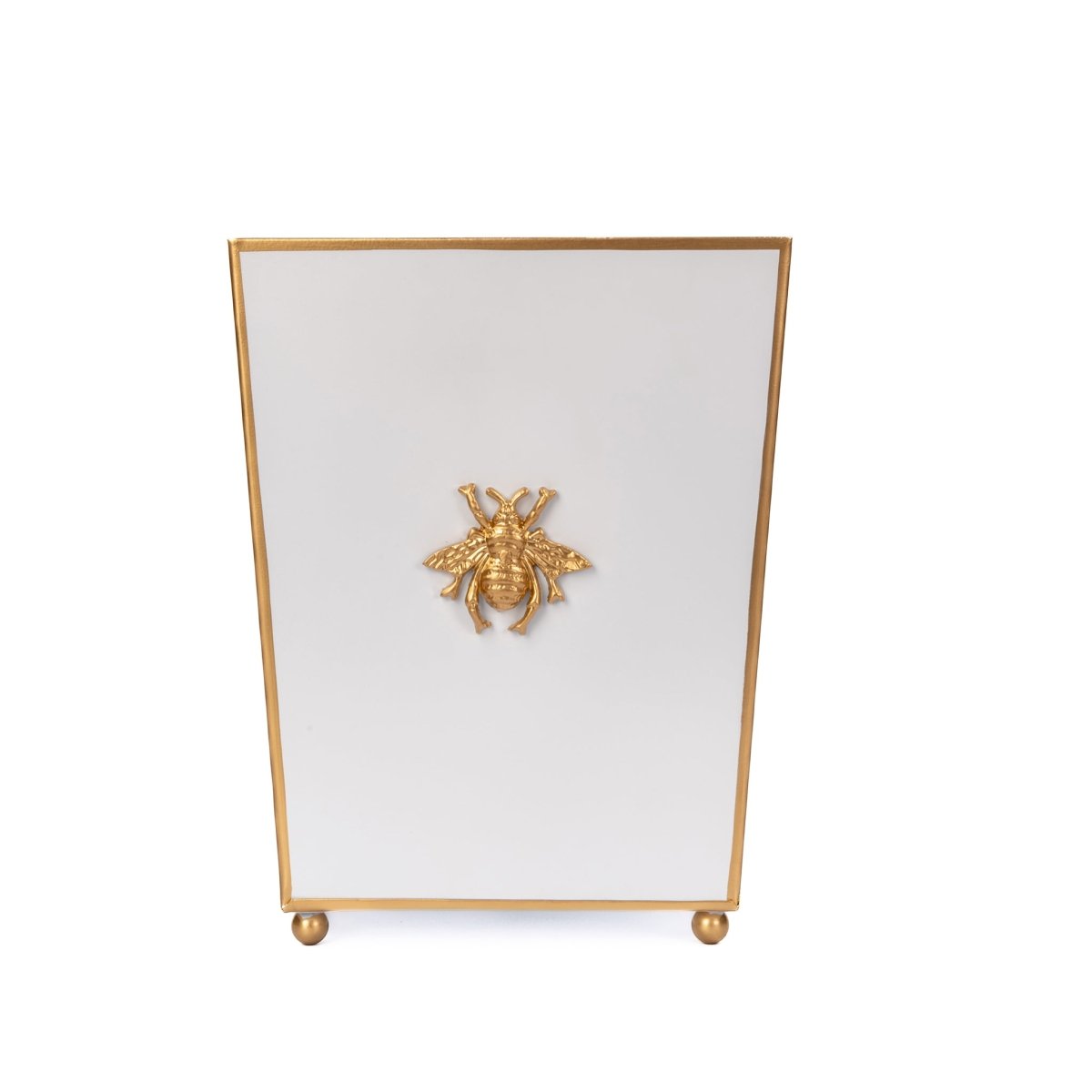 AS - IS Regency Collection Bee Square Wastebasket 9 - Seconds FINAL SALE - from Jaye's Studio