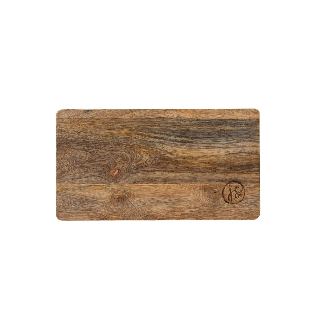 Bow Trellis Amelia Enameled Red and Green Charcuterie Board, Wooden Cutting Board, Chopping Board for Serving, Food & Meat Prep - Cutting Board from Jaye's Studio