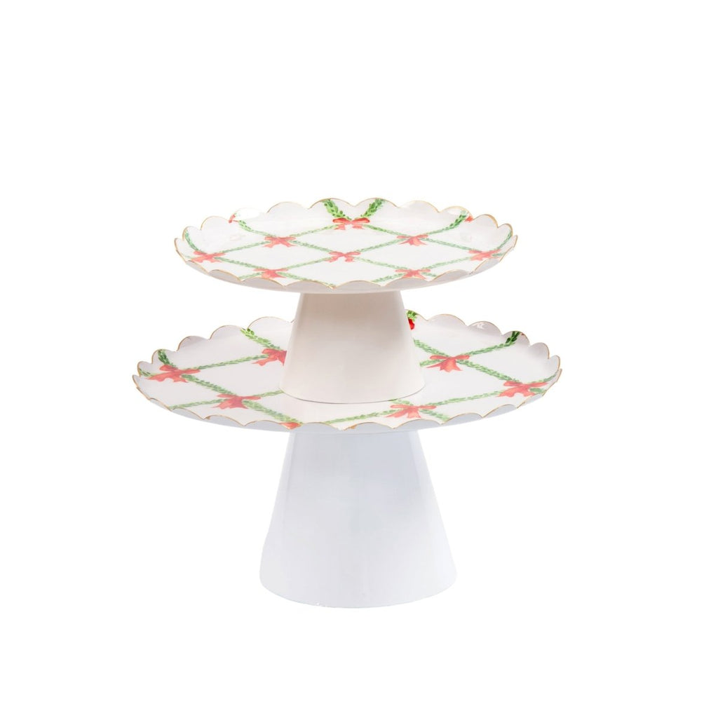 Bow Trellis Cake Stand Set (2pk) - from Jaye's Studio