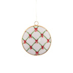 Bow Trellis Ornament (single) - Holiday Ornaments from Jaye's Studio
