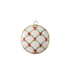 Bow Trellis Ornament (single) - Holiday Ornaments from Jaye's Studio