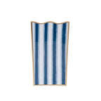 Brush Stripe Rectangular Classic Wastebasket - Avail 09/21 - Wastebaskets from Jaye's Studio