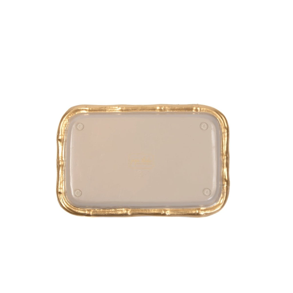 Chang Mai Natural Enameled Rectangular Decorative Tray - The Gracie Collection - Serving Trays from Jaye's Studio
