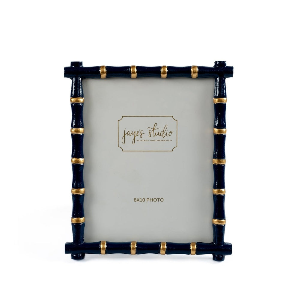 Chloe Blue Rectangular Metal Photo Frame, Picture Frame for Home, Bedroom, Home Office - Photo & Picture Frames from Jaye's Studio
