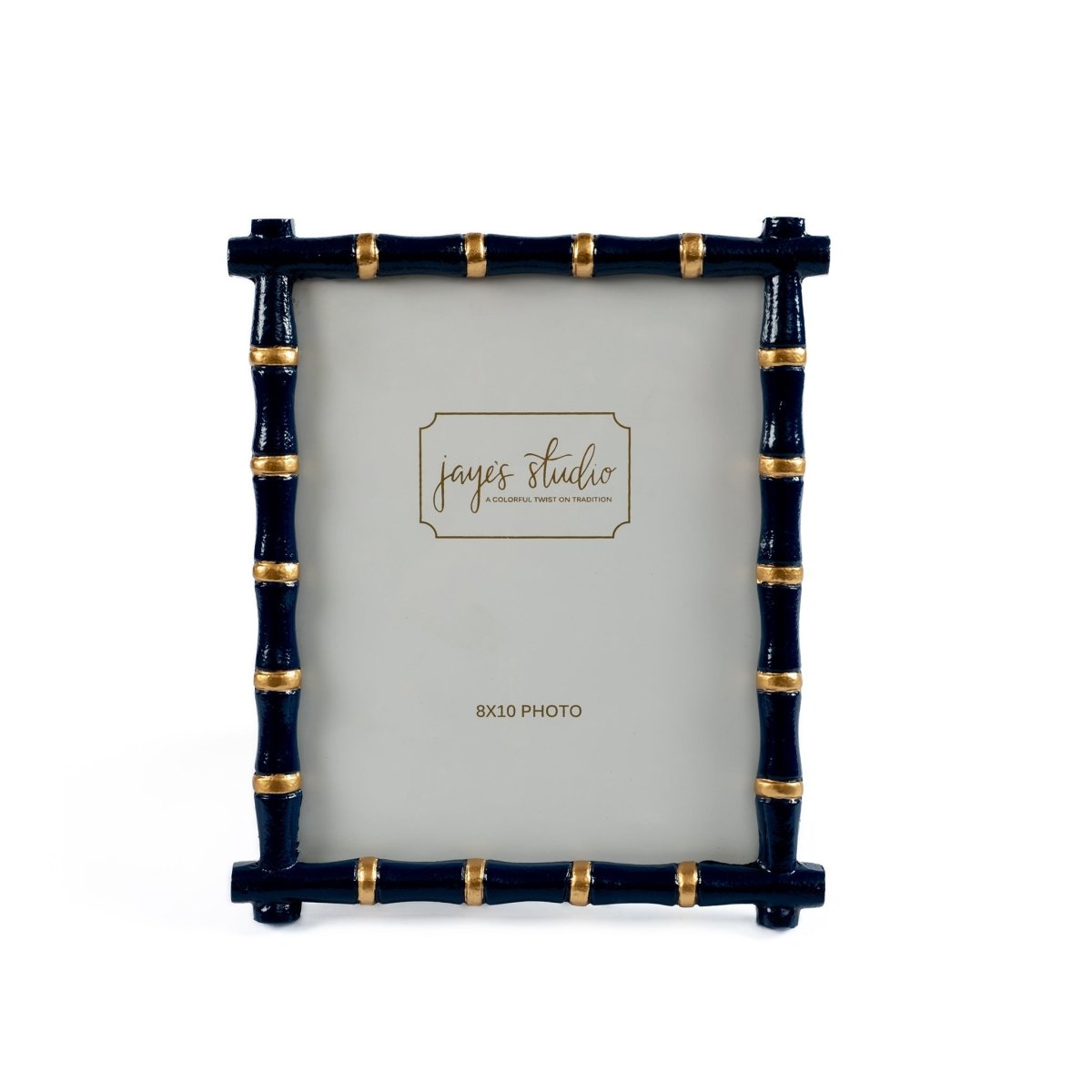 Chloe Blue Rectangular Metal Photo Frame, Picture Frame for Home, Bedroom, Home Office - Photo & Picture Frames from Jaye's Studio