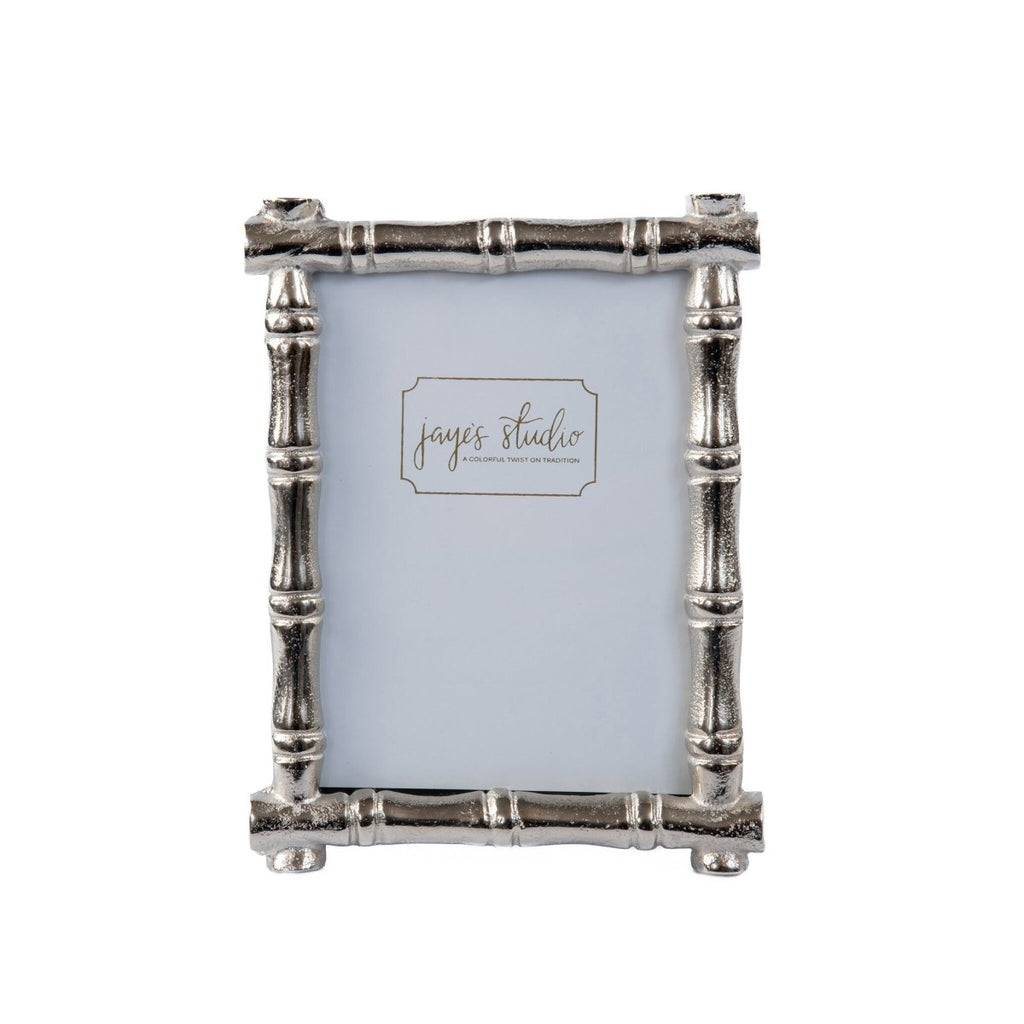 Chloe Silver Rectangular Metal Photo Frame, Picture Frame for Home, Bedroom, Home Office