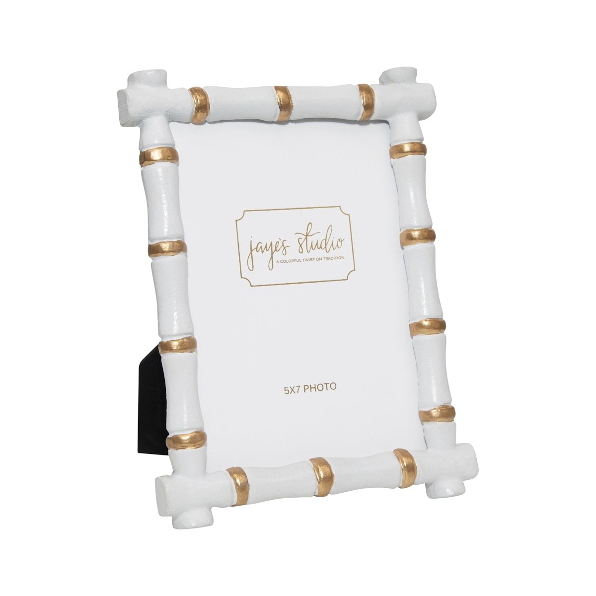 Chloe White Rectangular Metal Photo Frame, Picture Frame for Home, Bedroom, Home Office - Photo & Picture Frames from Jaye's Studio