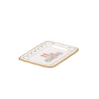 Christmas Gift Stack Multi - Color Enameled Rectangle Soap Dish, Catch All Tray, Jewelry Tray for Bathroom, Vanity, Sink - Decorative Laney Tray - Trinket Trays from Jaye's Studio