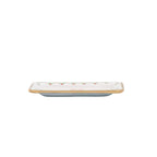 Christmas Gift Stack Multi - Color Enameled Rectangle Soap Dish, Catch All Tray, Jewelry Tray for Bathroom, Vanity, Sink - Decorative Laney Tray - Trinket Trays from Jaye's Studio