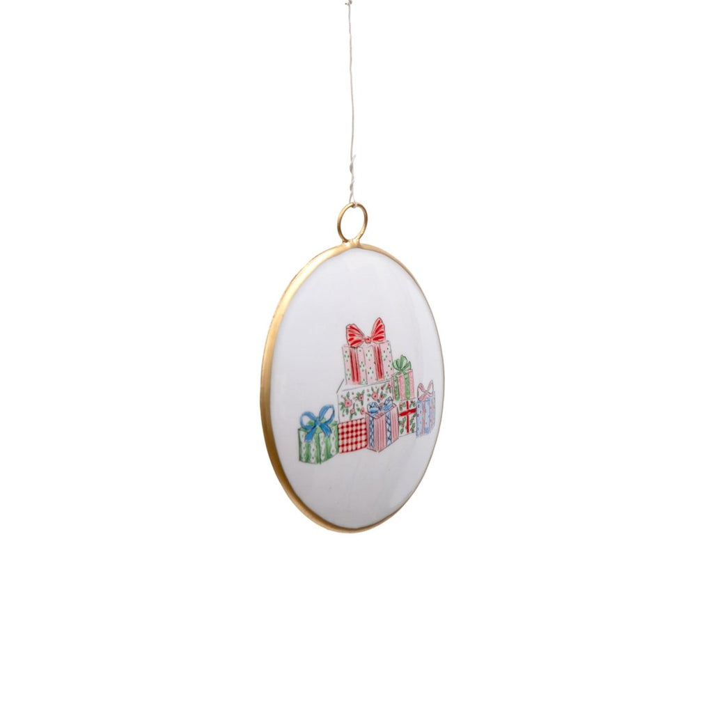 Christmas Gift Stack Ornament (single) - Holiday Ornaments from Jaye's Studio