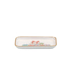 Christmas Gifts Multi - Color Enameled Set of 2 Rectangle Vanity Trays, Catch All Trays - Rowan Decorative Trays - Decorative Trays from Jaye's Studio