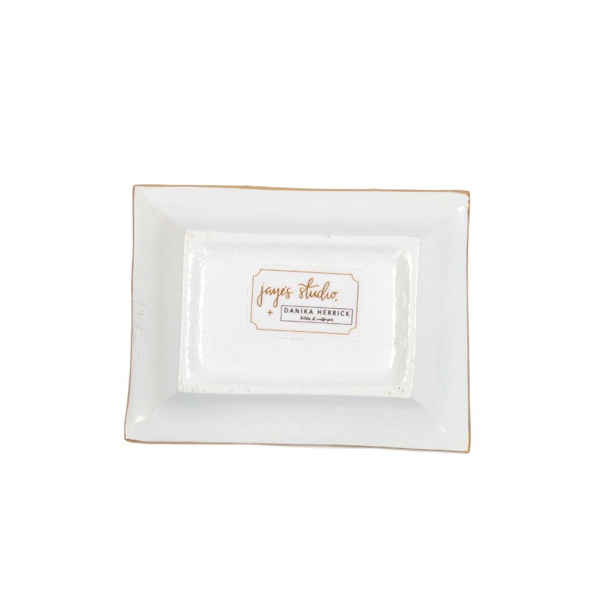 Christmas Gifts Multi - Color Rectangle Catch All Tray, Jewelry Tray for Bathroom, Vanity - Decorative Landry Tray - Trinket Trays from Jaye's Studio