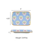 Daphne Enameled Laney Soap Dish - Trinket Trays from Jaye's Studio