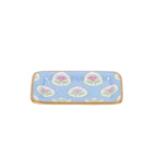 Daphne Multi - Color Enameled Rectangle Soap Dish, Catch All Tray, Jewelry Tray for Bathroom, Vanity, Sink - Decorative Laney Tray - Trinket Trays from Jaye's Studio