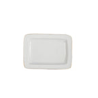 Emma Stripe Brown Enameled Rectangle Soap Dish, Catch All Tray, Jewelry Tray for Bathroom, Vanity, Sink - Decorative Laney Tray - Trinket Trays from Jaye's Studio
