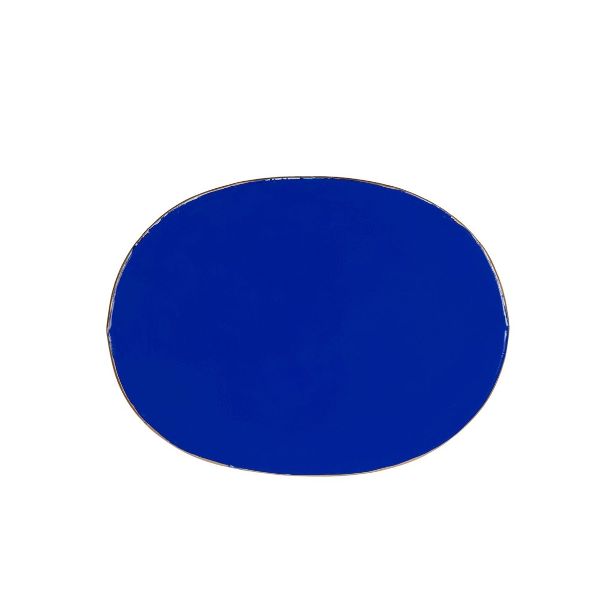 Garden Party Enameled Large Oval Wastebasket - Avail 09/21 - Wastebaskets from Jaye's Studio