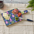 Garden Party Navy and Lime Enameled Charcuterie Board, Wooden Cutting Board, Serving and Chopping Board for Food & Meat Prep - Charcuterie Board from Jaye's Studio
