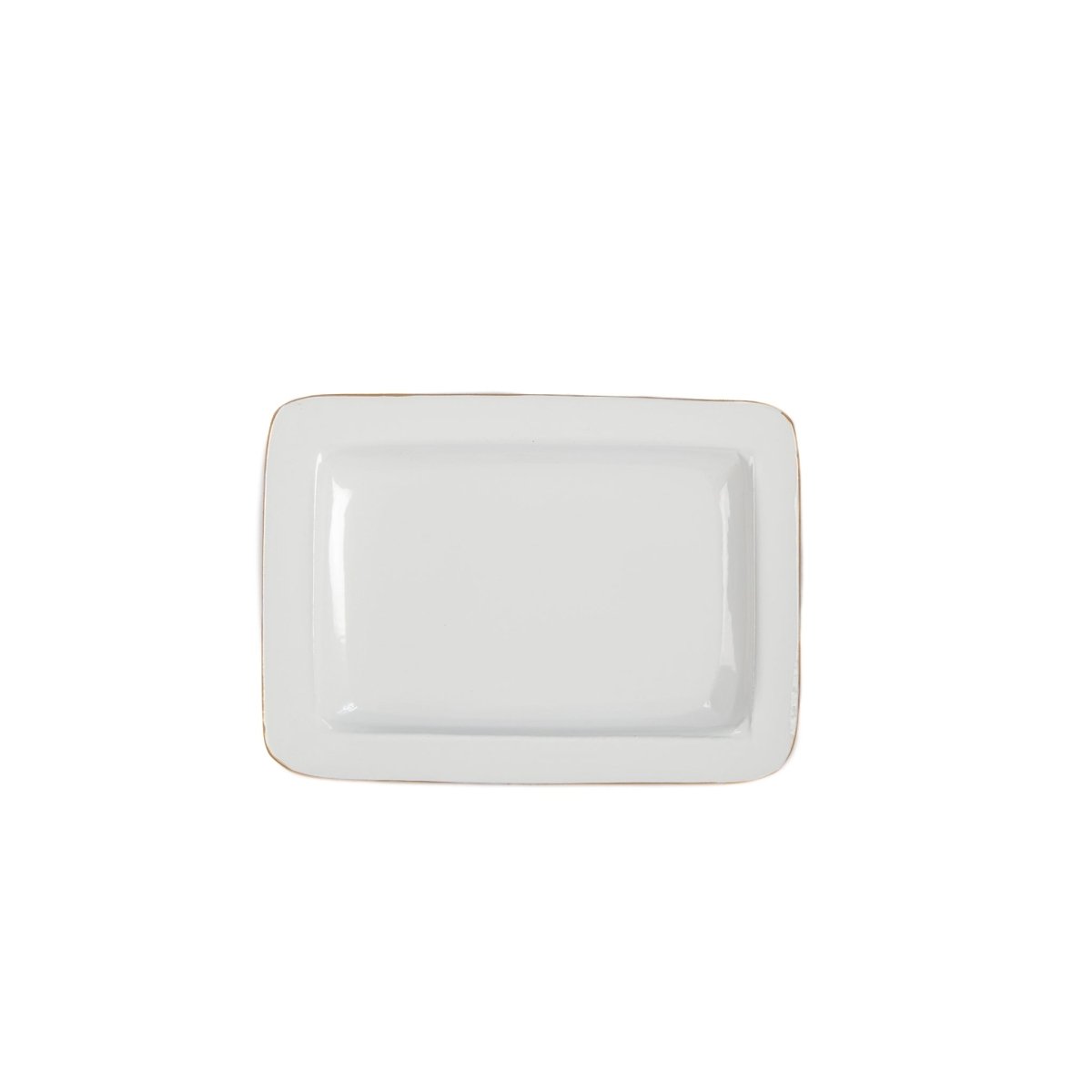 Garden Party Navy and Lime Enameled Rectangle Soap Dish, Catch All Tray, Jewelry Tray for Bathroom, Vanity, Sink - Decorative Laney Tray - Avail 11/26 - Trinket Trays from Jaye's Studio
