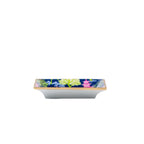 Garden Party Navy and Lime Rectangle Catch All Tray, Jewelry Tray for Bathroom, Vanity - Decorative Landry Tray - Avail 11/26 - Trinket Trays from Jaye's Studio