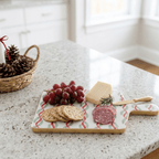 Garland Twist Enameled Rectangular Charcuterie Board 6x10 - Charcuterie Board from Jaye's Studio