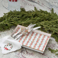 Garland Twist Red and Green Enameled Rectangle Vanity Tray for Bathroom, Vanity, Bedroom - Oliver Decorative Tray - Vanity Trays from Jaye's Studio