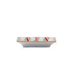 Garland Twist Red and Green Rectangle Catch All Tray, Jewelry Tray for Bathroom, Vanity - Decorative Landry Tray - Trinket Trays from Jaye's Studio