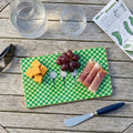 Golf Tea Time Enameled Green Charcuterie Board, Wooden Cutting Board, Barware, Chopping Board for Serving and Food Prep - Tee Time - Cutting Board from Jaye's Studio