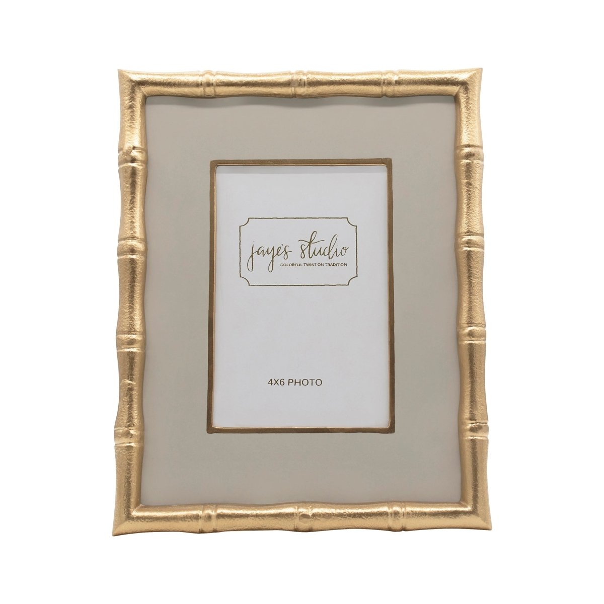 Gracie Chang Mai Taupe Rectangular Photo Frame, Picture Frame for Home, Bedroom, Home Office - Photo & Picture Frames from Jaye's Studio