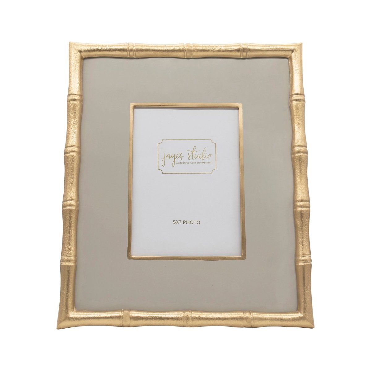 Gracie Chang Mai Taupe Rectangular Photo Frame, Picture Frame for Home, Bedroom, Home Office - Photo & Picture Frames from Jaye's Studio