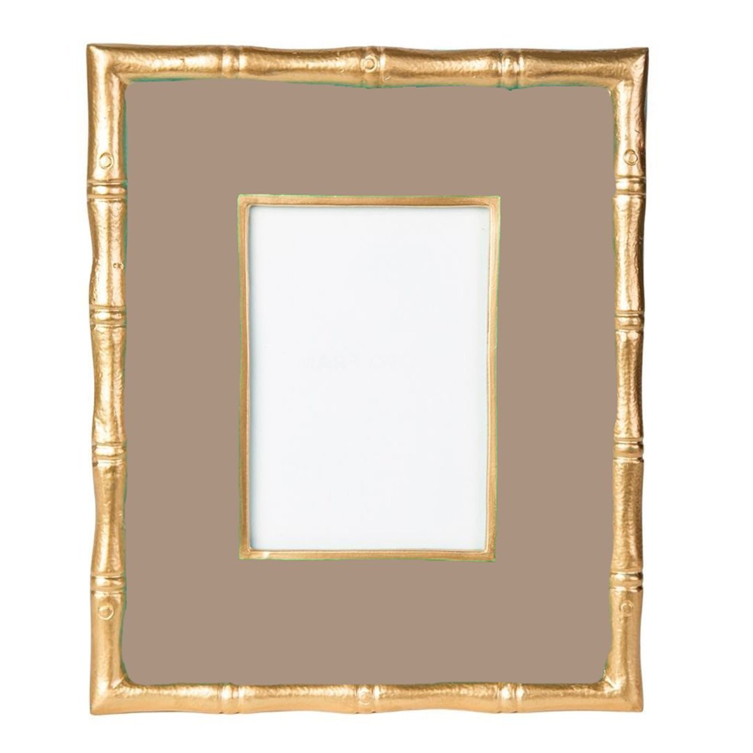 Gracie Chang Mai Taupe Rectangular Photo Frame, Picture Frame for Home, Bedroom, Home Office - Photo & Picture Frames from Jaye's Studio