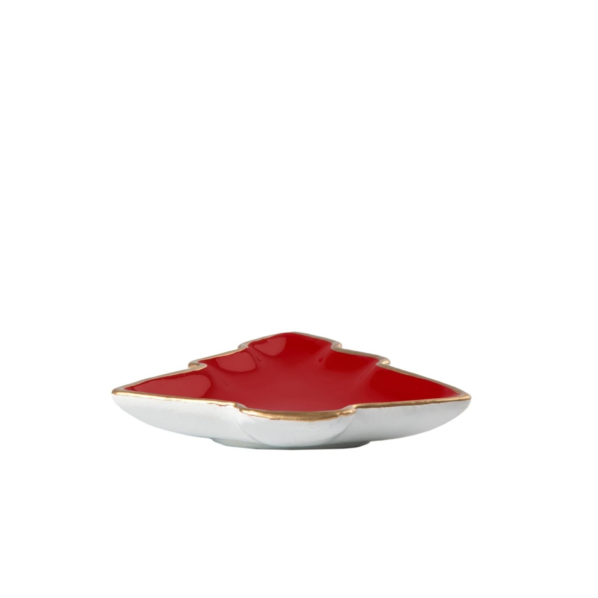 Gracie Christmas Tray - Red - Decorative Trays from Jaye's Studio