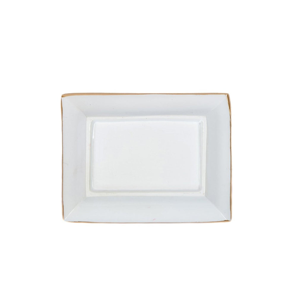 Gracie Enameled Landry Tray Natural - Avail 05/26 - Trinket Trays from Jaye's Studio