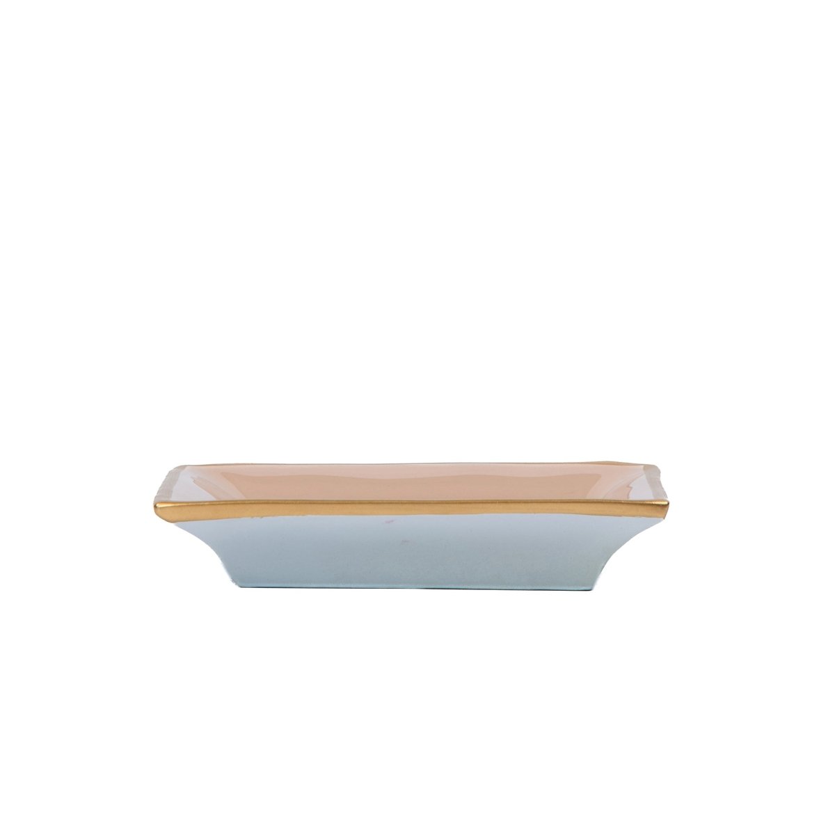 Gracie Enameled Landry Tray Natural - Avail 05/26 - Trinket Trays from Jaye's Studio
