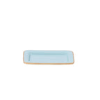 Gracie Enameled Laney Soap Dish - Cool Blue - Avail 09/21 - Trinket Trays from Jaye's Studio